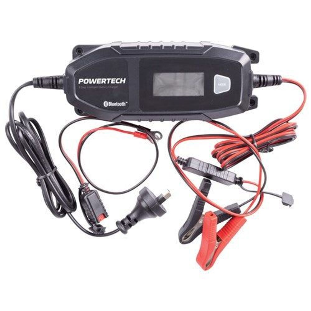 MB3906 - 6/12VDC 4A 8-Step Bluetooth® Intelligent Lead Acid and Lithium Battery Charger