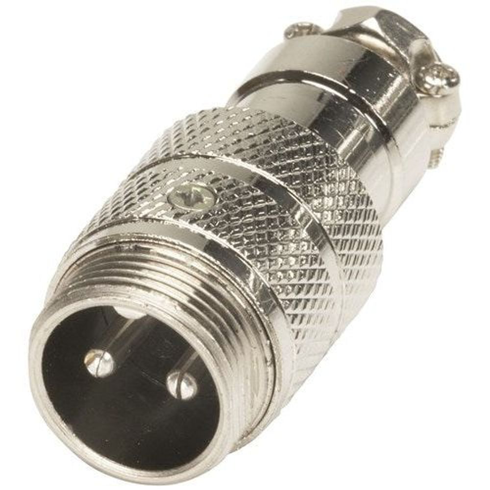 PP2015 - 2 Pin Line Male Microphone Connector