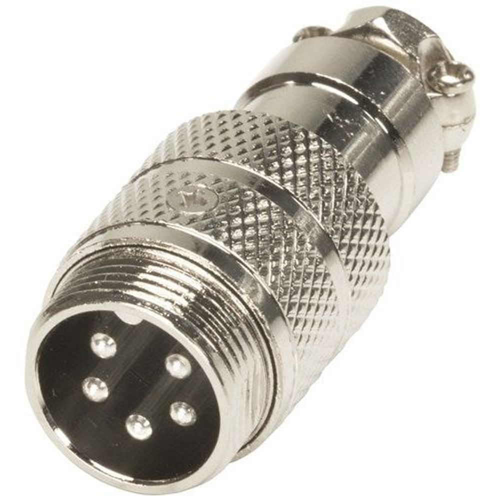 PP2019 - 5 Pin Line Male Microphone Connector