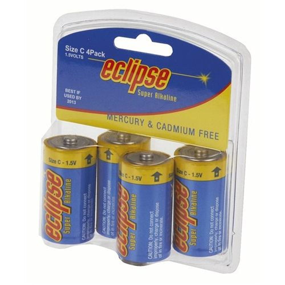 SB2320 - Eclipse Alkaline C Batteries Pack of 4