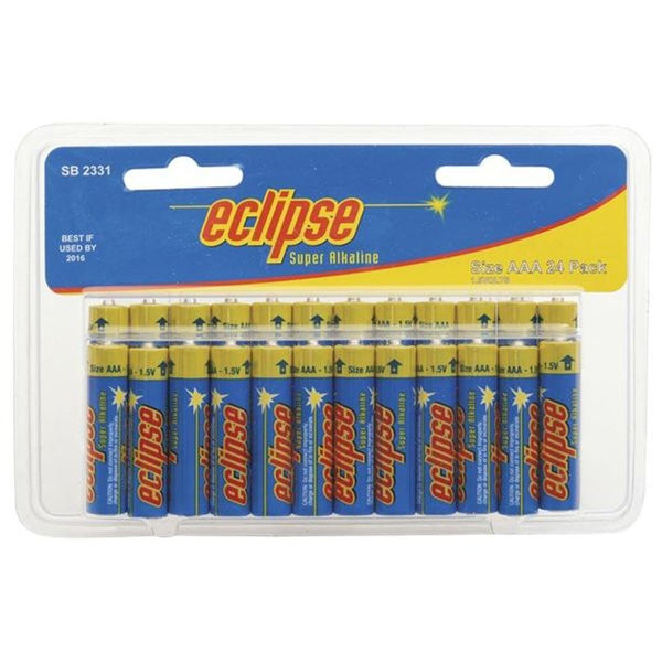 SB2331 - AAA Eclipse Alkaline Battery Bulk Pack - Pack of 24
