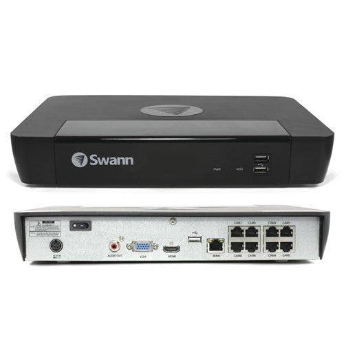 SWNVK-890004FB2D-AU - Swann 8CH NVR Kit with 6 x 6K PIR Cameras