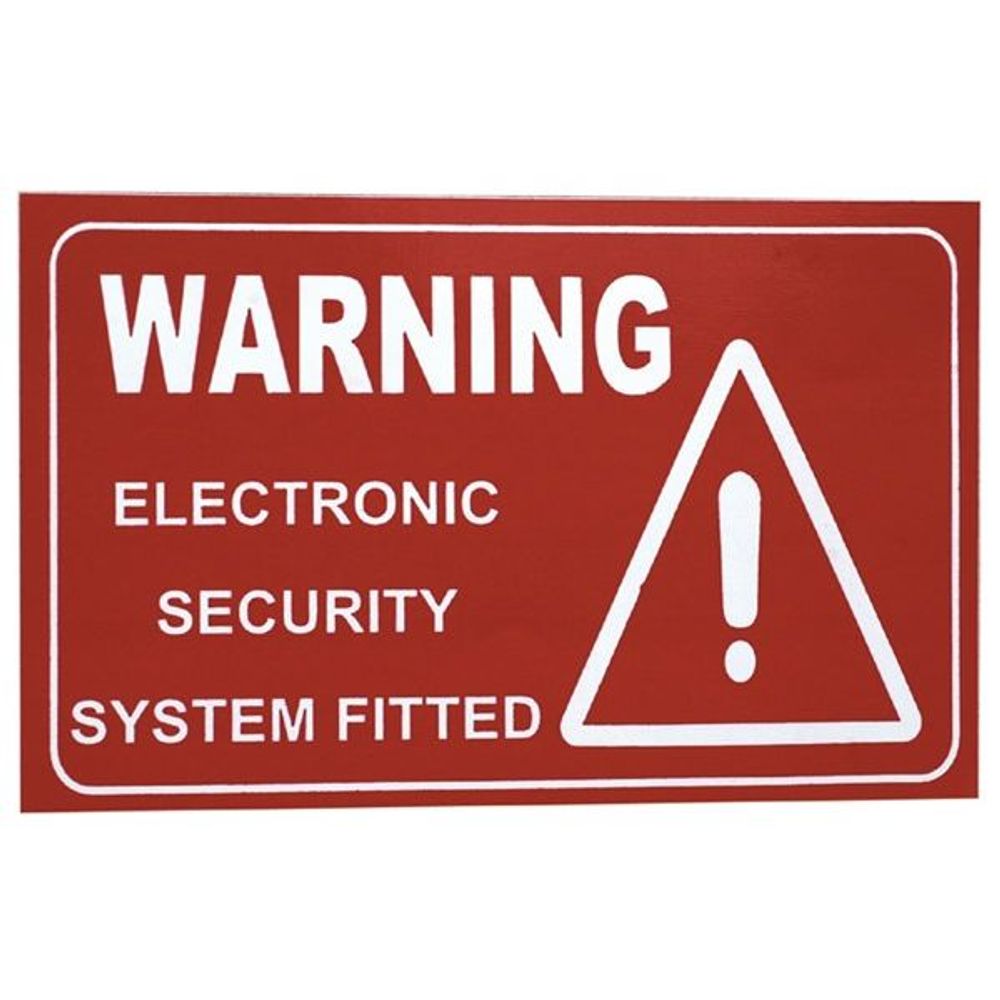 LA5102 - Large Alarm Sticker