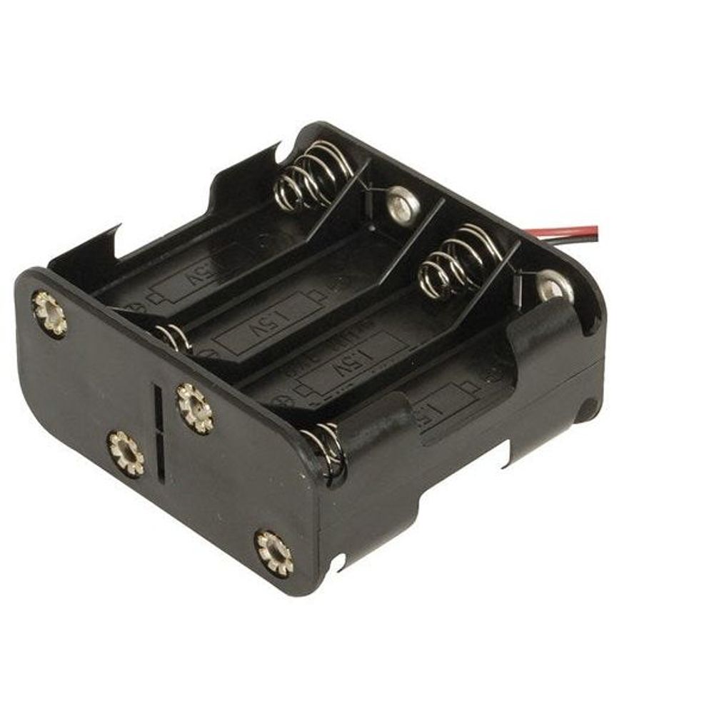 PH9209 - 8 X AA 2 Rows of 4 Square Battery Holder