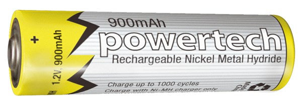 SB1723 - 1.2V AAA 900mAh Rechargeable Ni-MH Powertech Battery - Nipple