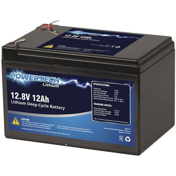 SB2211 - 12.8V 12Ah Lithium Deep Cycle Battery