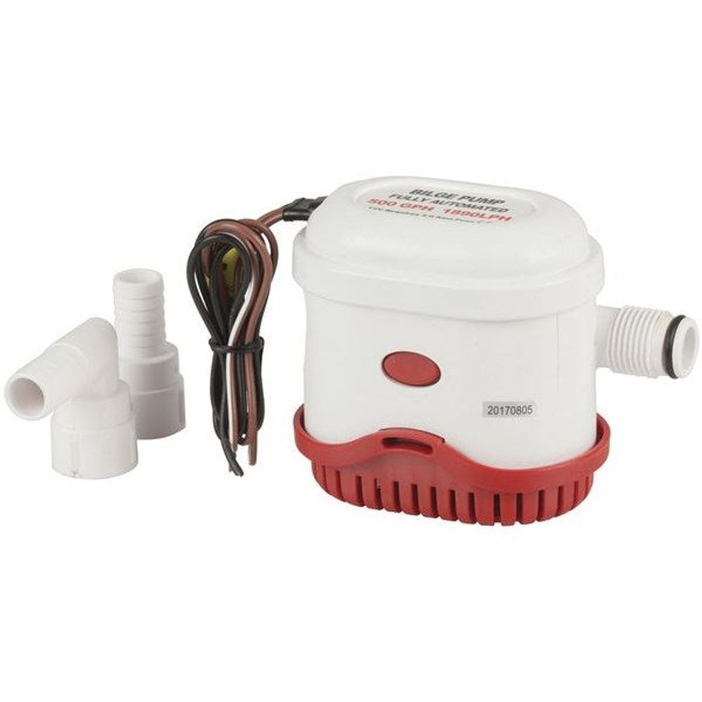 MPA158 - Marine Tech 12V 500GPH Automatic Bilge Pump