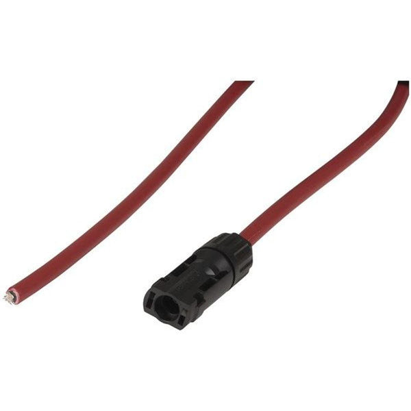 WH3124 - 2m Premade PV Power Cable with MC4 Style Socket to Bare End
