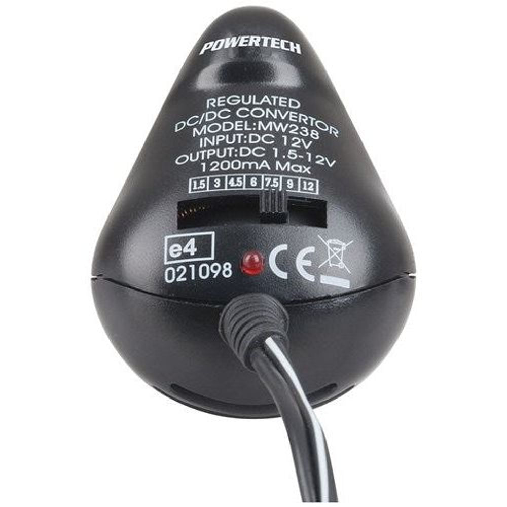 MP3678 - 12VDC 1.2A Car Power Adaptor