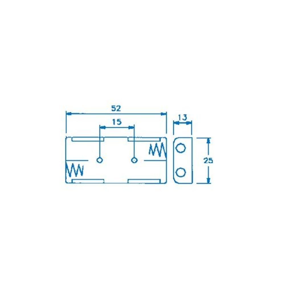 PH9264 - 2 x AAA PCB Mount