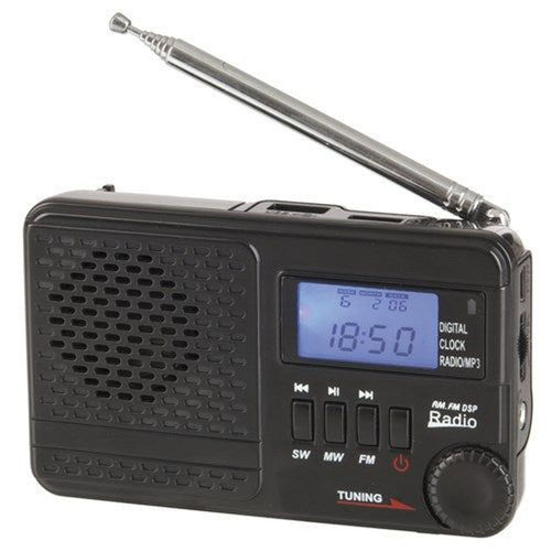 AR1721 - Digitech AM/FM/SW Rechargeable Radio with MP3