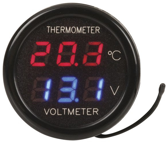 QP2222 - In-car Battery Monitor and Temperature Display