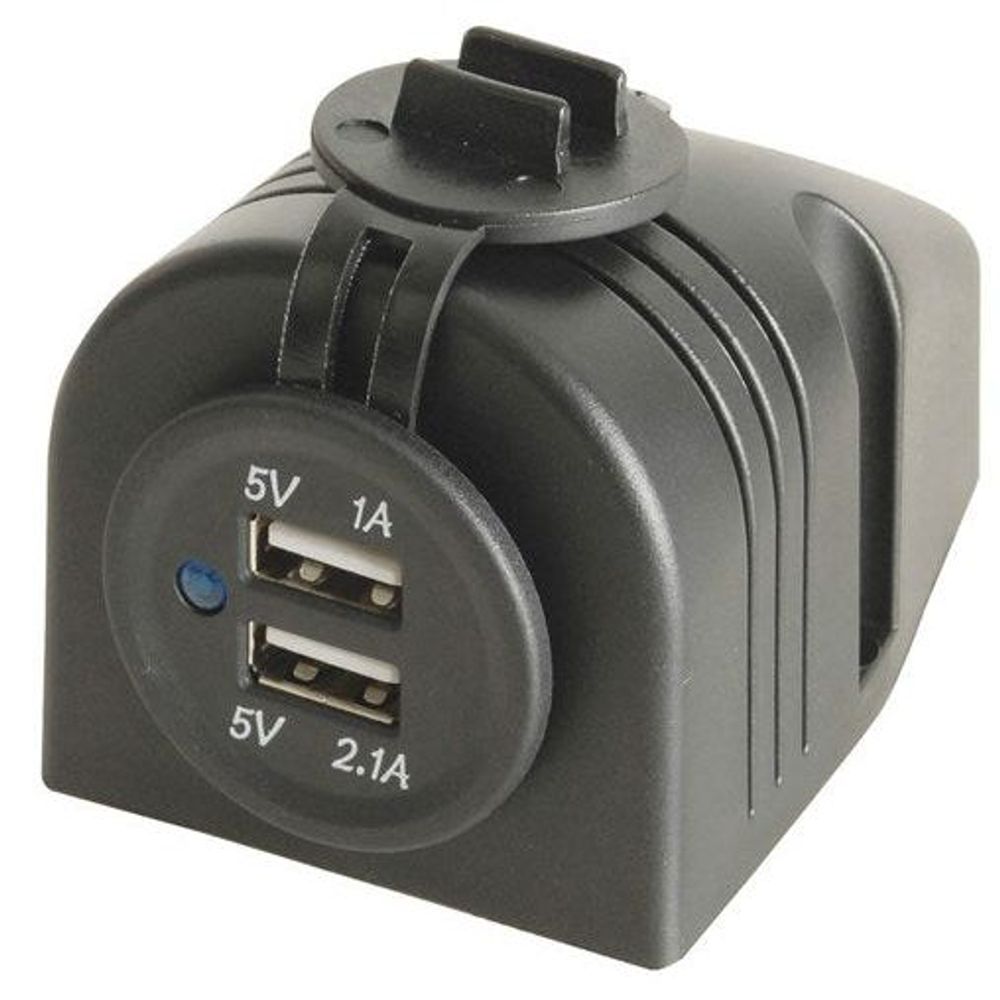 MP3616 - Twin USB Panel or Surface Mount Outlet 5V 3.1A