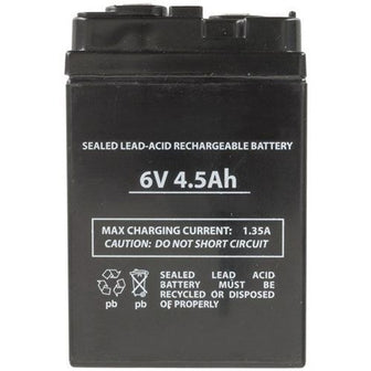 GH1281 - 6 Volt 4.5Ah Battery to suit Rechargeable Fans