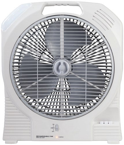 GH1294 - Katabat 14 Inch AC/12VDC Rechargeable Oscillating Fan