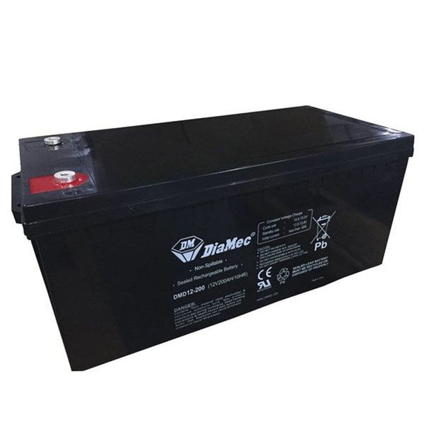DMD12-200 - 12V 200Ah AGM Deep Cycle Battery