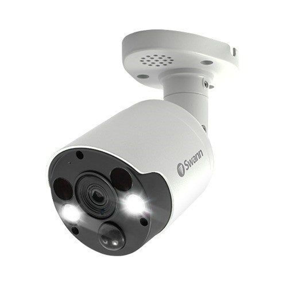 SWNHD-887MSFB-AU - Swann IP PIR 4K Bullet Flood Camera w/Audio SWNHD-887MSFB-AU