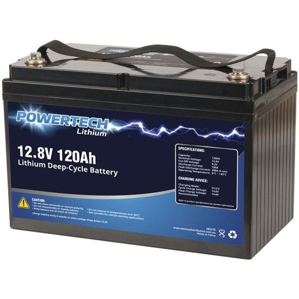 SB2216 - 12.8V 120Ah Lithium Deep Cycle Battery