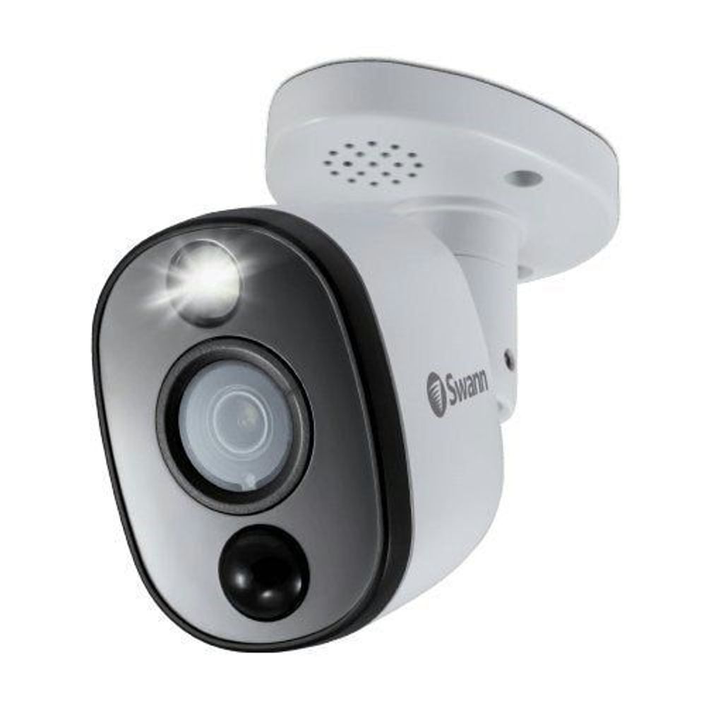 SWPRO-4KWLB - Swann 4K TVI PIR Bullet Camera with Flood Light