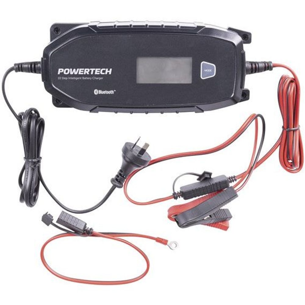 MB3908 - 12VDC 7.5A 10-Step Bluetooth® Intelligent Lead Acid and Lithium Battery Charger