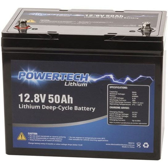 SB2214 - 12.8V 50Ah Lithium Deep Cycle Battery