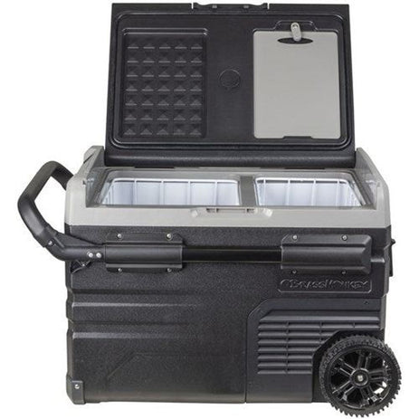 GH2020 - 35L Brass Monkey Portable Dual Zone Fridge/Freezer with Wheels and Battery Compartment