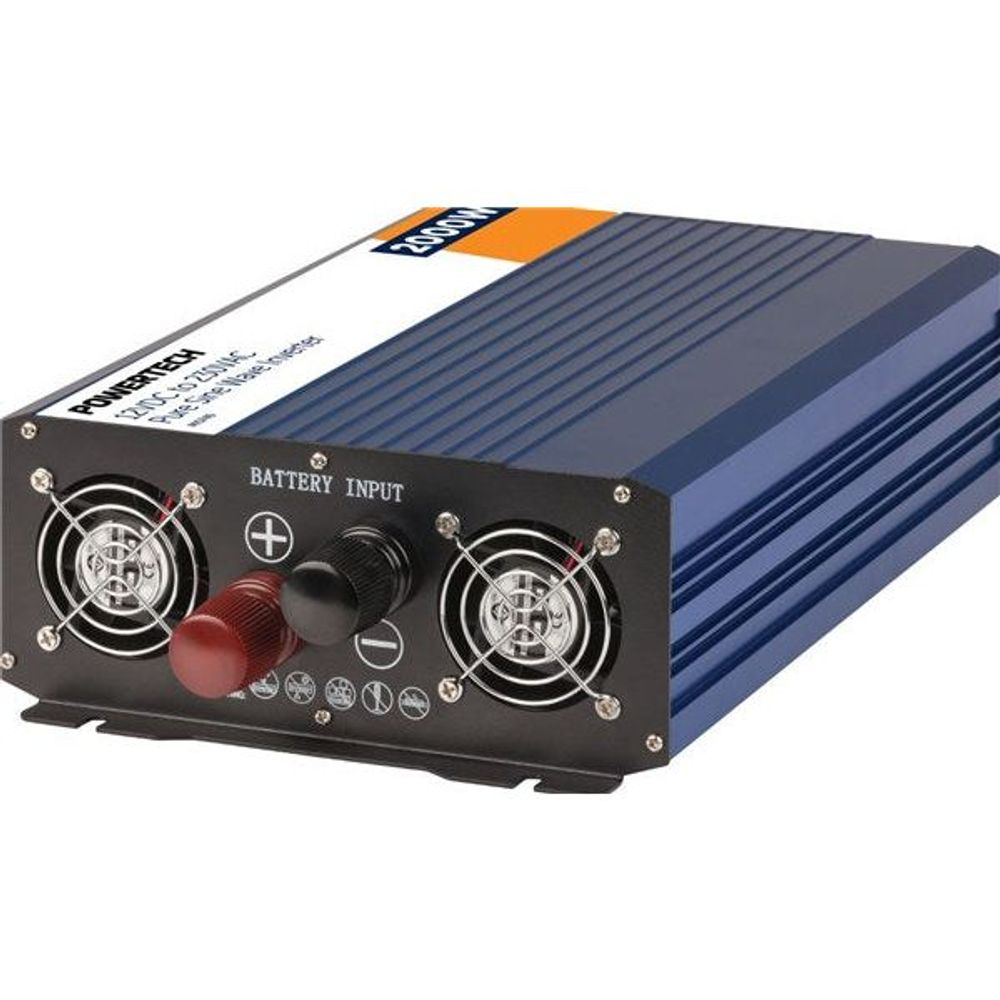 MI5740 - 2000W 12VDC to 230VAC Pure Sine Wave Inverter