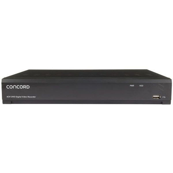 CDK4848P-V2 - Concord 4 Channel 4K DVR Package - 4x4K PIR Cameras