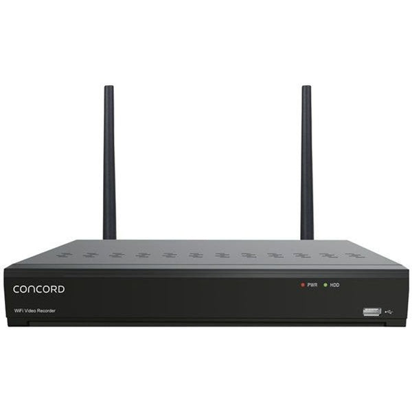 CNK8242WPA-A - Concord 8 Channel Wireless NVR Kit with 4 x 1080p Cameras