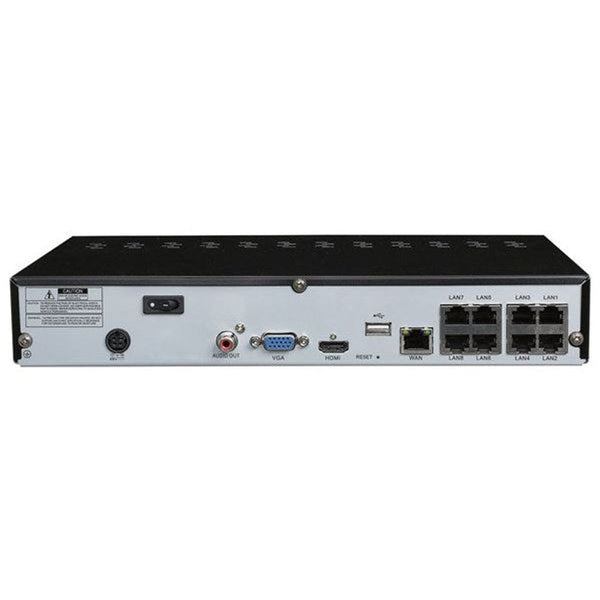 CNK8845P-V2 - Concord 8 Channel 4K NVR Kit with 4 x 5MP Cameras