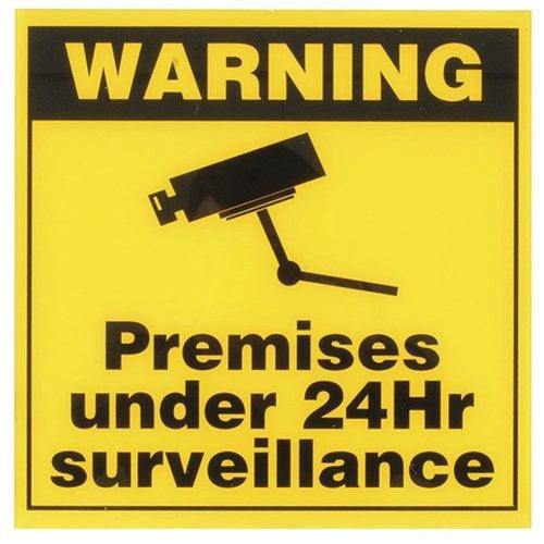 LA5115 - Surveillance Warning Sign 300 x 300mm