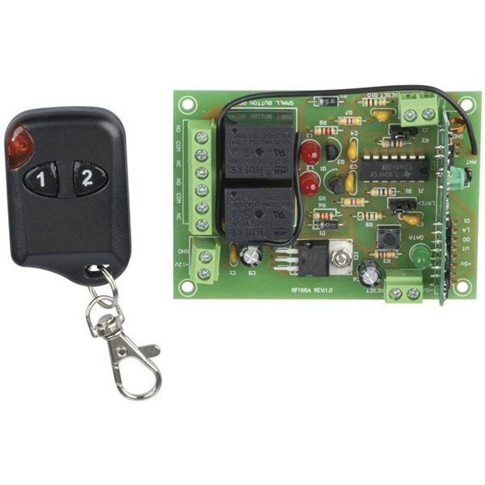 LR8855 - 12 Volt Two Way Remote Control Relay Controller Board | Tech ...