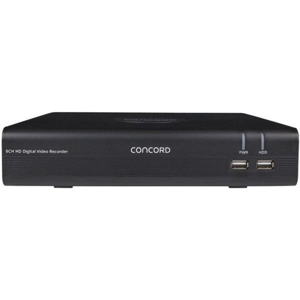 CDK8262P-V2 - Concord 8 Channel 1080p AHD DVR Package - 6x1080p PIR Bullet Cameras v2