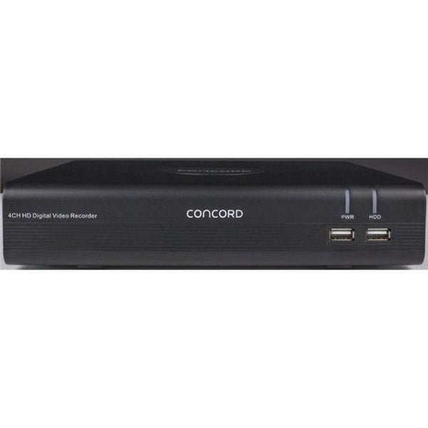 CDK4242P-V2 - Concord 4 Channel HD DVR Package - 4x1080p PIR Bullet Cameras v2