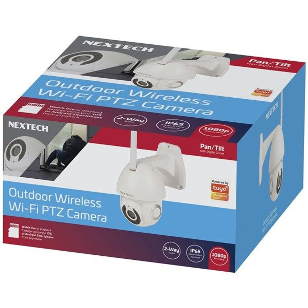 QC3859 - Outdoor Wireless Wi-Fi PTZ Camera with 2 Way Audio and Record