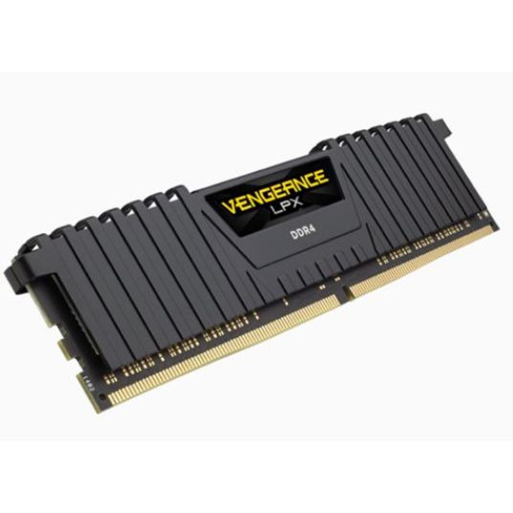 Corsair Cmk16gx4m2z3200c16 DDR4, 3200MHz 16GB 2 X 8GB Dimm, Unbuffered, Vengeance LPX Black Heat Spreader, 1.35v, Supports Amd Ryzen and Intel 200