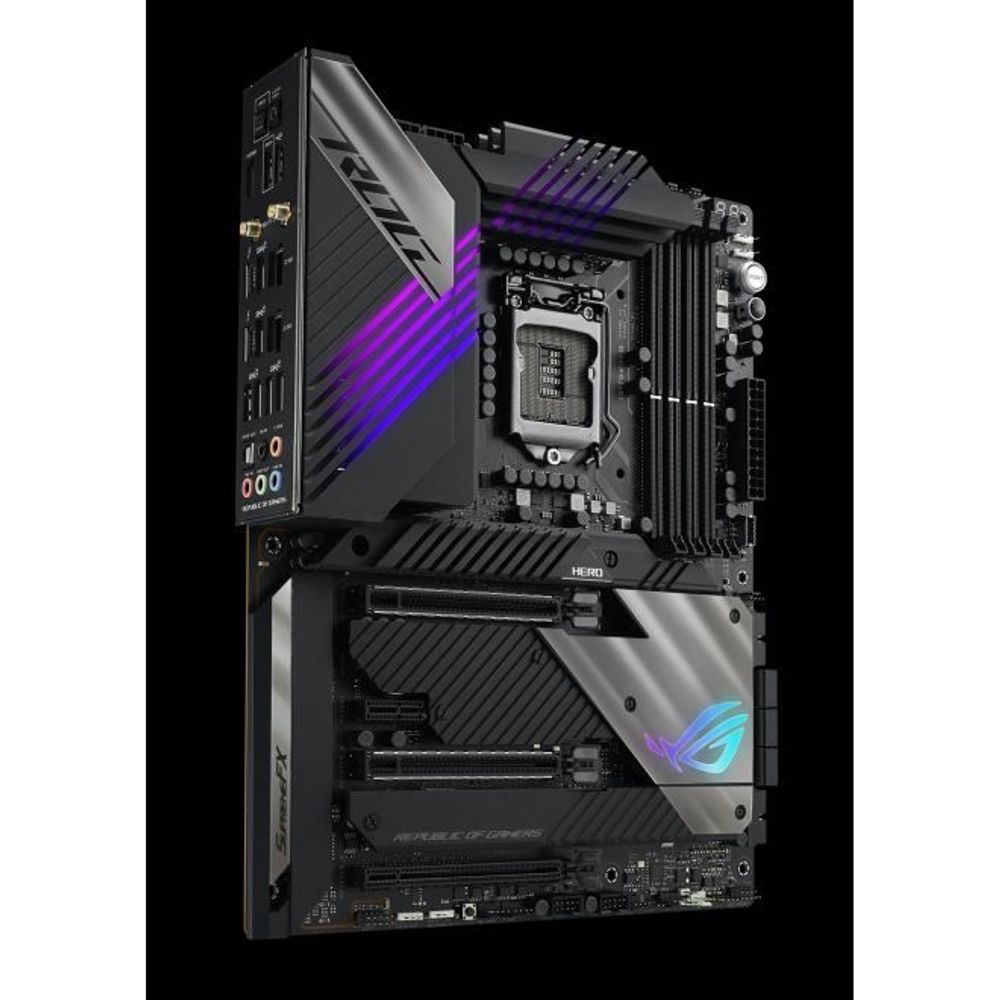 ASUS ROG Maximus Xiii Hero Intel Z590 (LGA 1200) ATX Max 128GB DDR4 PCI-E 4.0 HDMI USB3.2 Type-C