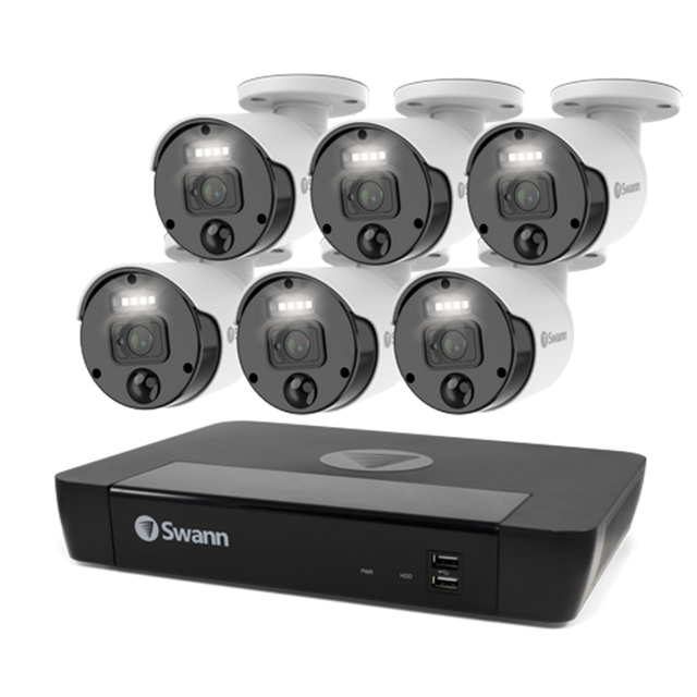 Swann SWNVK-876806-AU Master-Series 4K HD 6 Camera 8 Channel NVR Security System