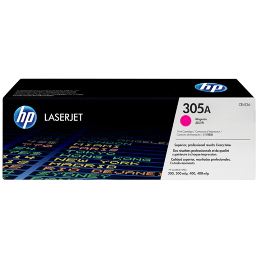 HP 305A LaserJet toner cartridge, Magenta