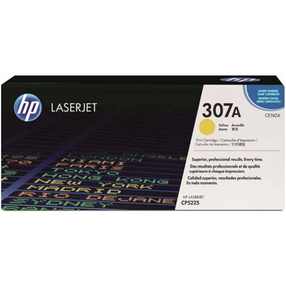 HP 307A Toner Cartridges Yellow