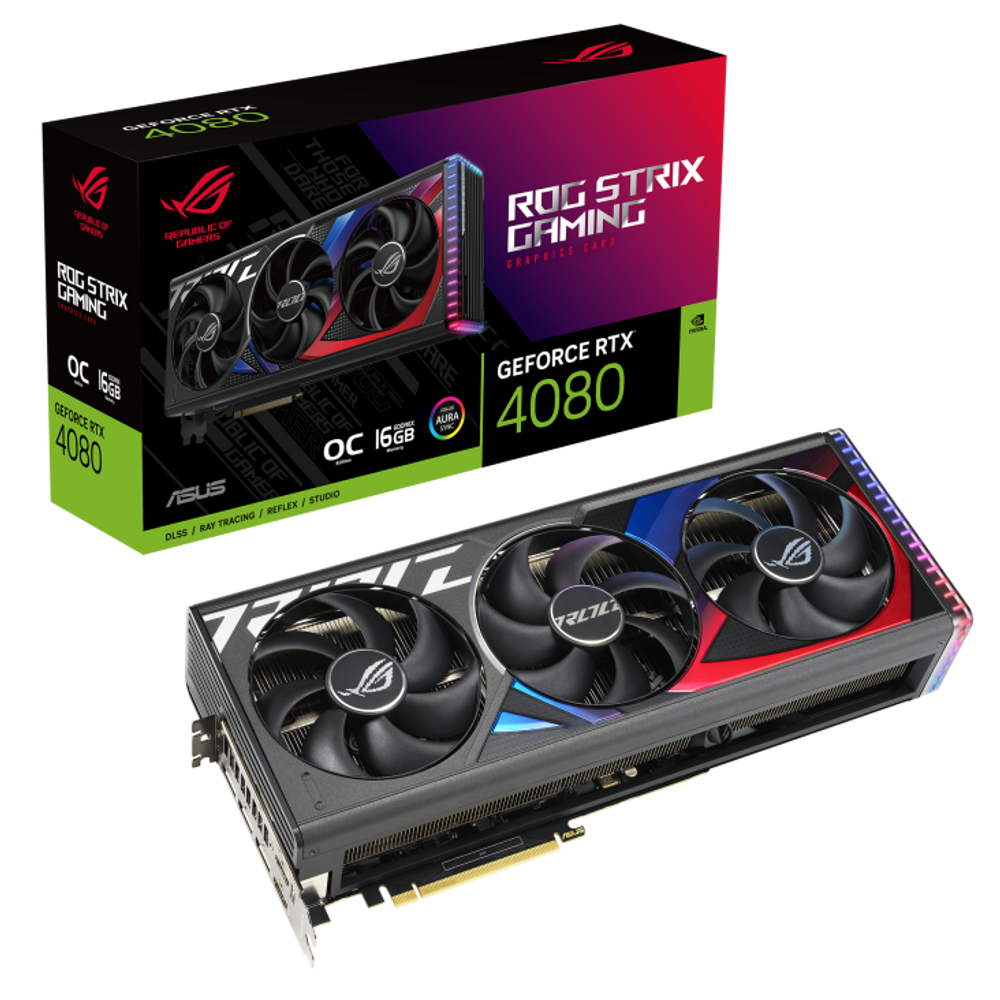 ASUS ROG-STRIX-RTX4080-O16G-Gaming Graphic Card