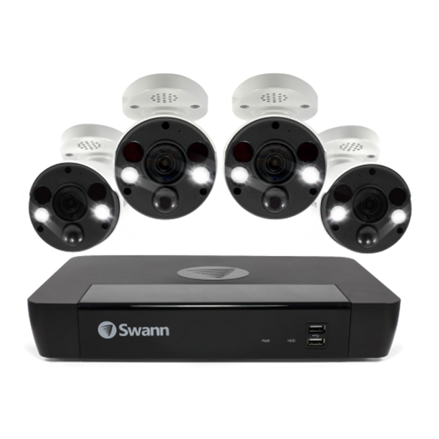Swann SWNVK-886804FB-AU 4 Camera 8 Channel 4K Ultra HD NVR Security System
