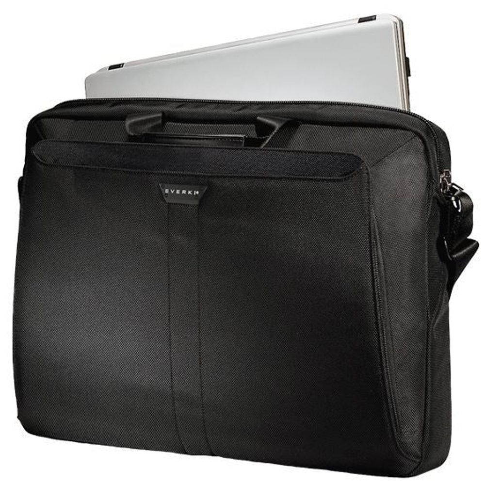 EVERKI EKB417BK18 Lunar Laptop Briefcase 18.4'' , Magnetic quick access pocket, Discreet back stash compartment