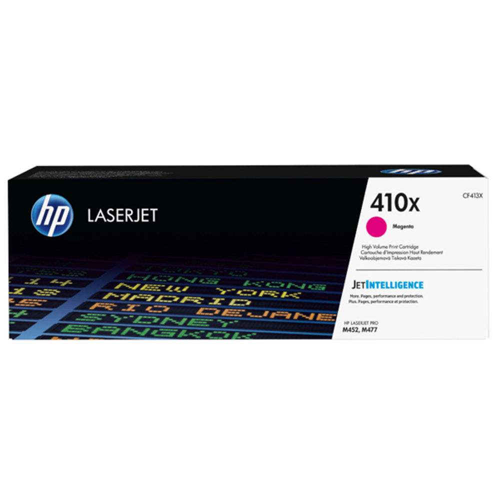 HP 410X High Yield Toner Cartridges Magenta