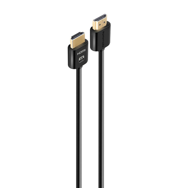 PROMATE_5m_4K_HDMI_cable._24K_Gold_Plated._High-Speed_Ethernet._3D_Support._Long_Bend_Lifespan._Max_Res_4K@60Hz_(4096X2160).Colour_Black 1701