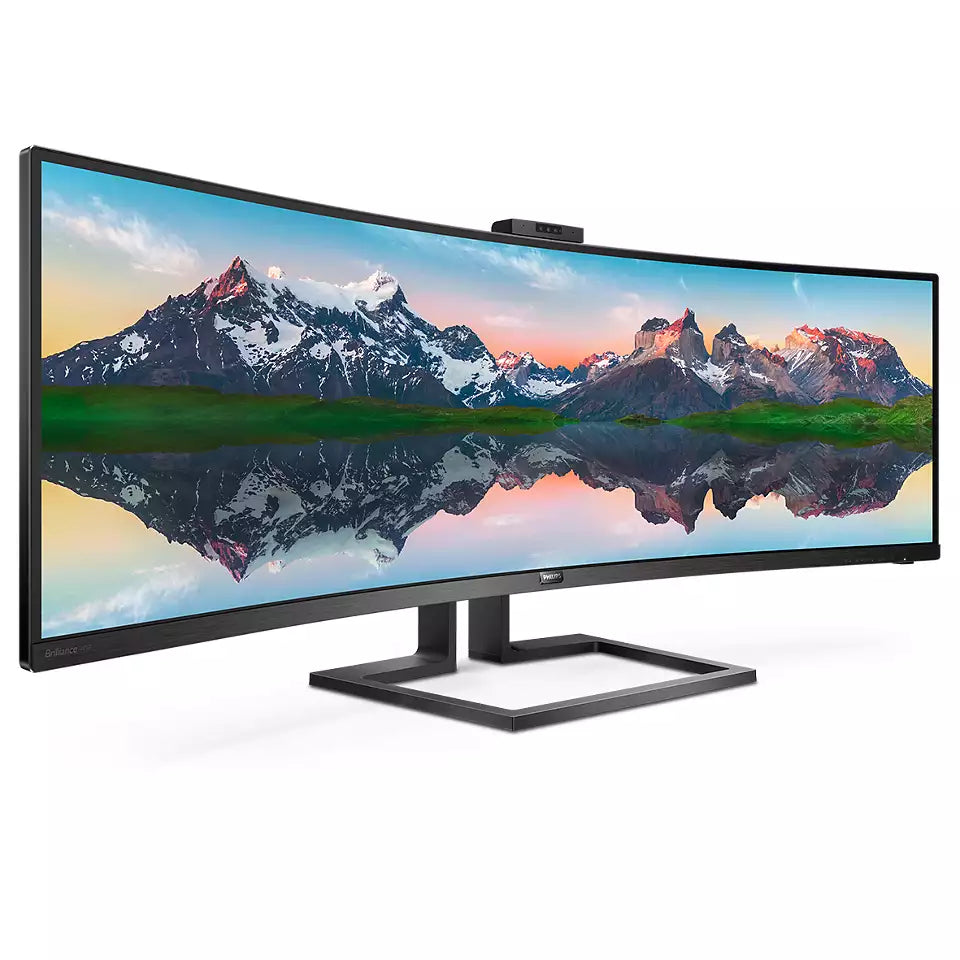 Philips Brilliance 499P9H1 124 cm (48.8") 5K UHD Curved Screen WLED LCD Monitor
