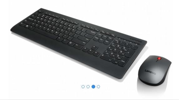 lenovo professional wireless keybaord and mouse combo - us english tech supply shed