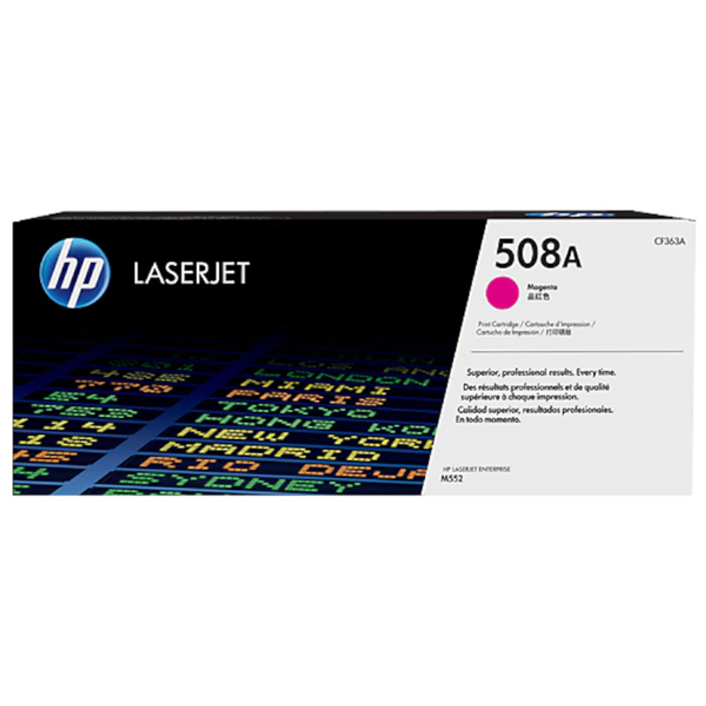 HP LaserJet 508A toner cartridge (magenta)