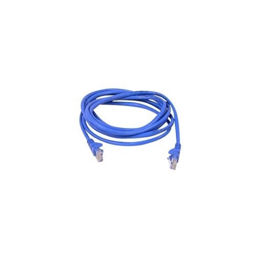 A3L980BT03MBLUS - Belkin Cat.6 Patch Network Cable - 3 m Category 6 Network Cable for Network Device - First End: 1 x RJ-45 Network - Male - Second End: 1 x RJ-45 Network - Male - Patch Cable - Gold Plated Connector - Gold Plated Contact