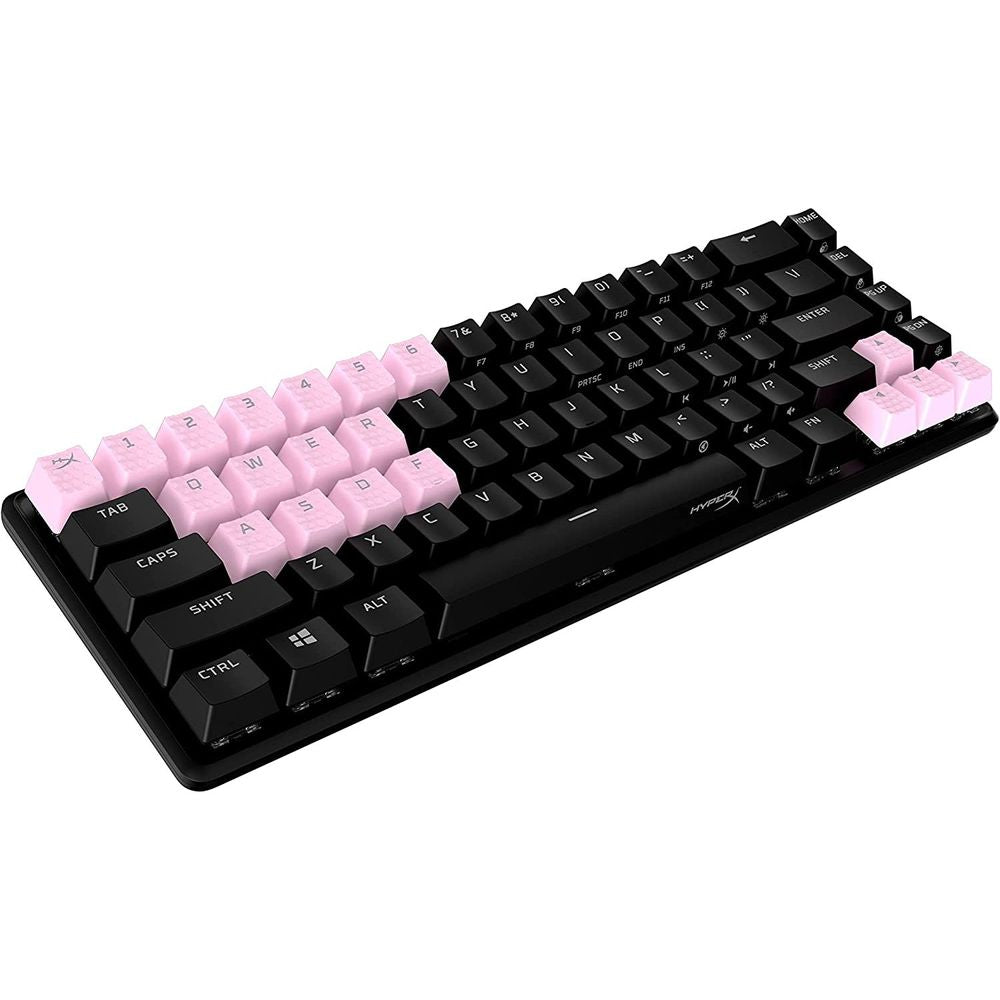 hyperx keycaps - rubber - pink [us] tech supply shed